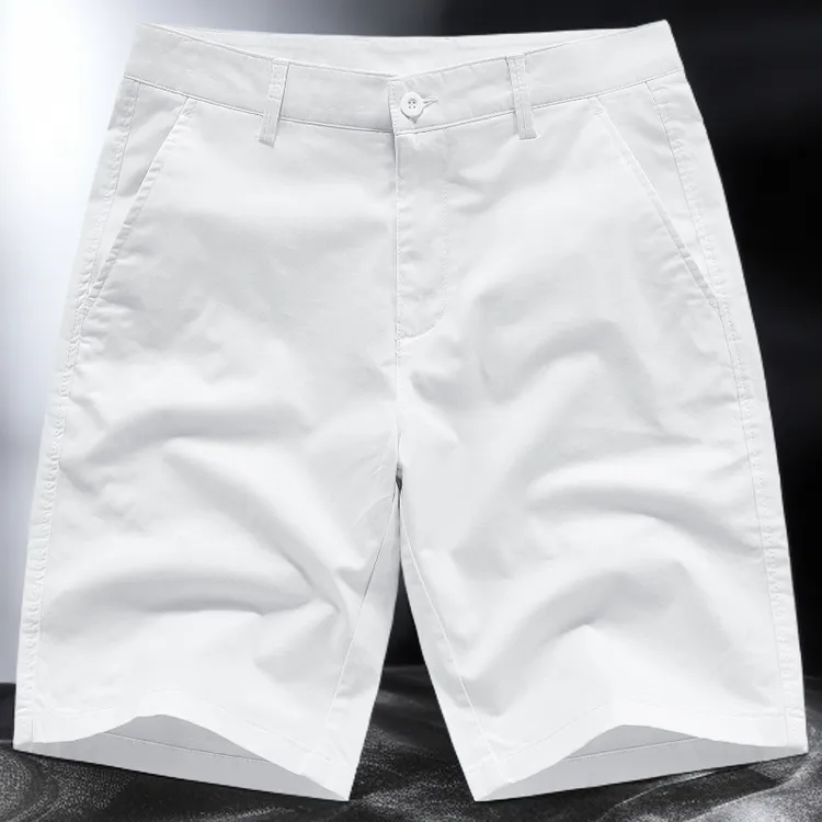 夏季款男士休闲短裤宽松时尚潮流工装裤纯棉薄款百搭五分直筒裤