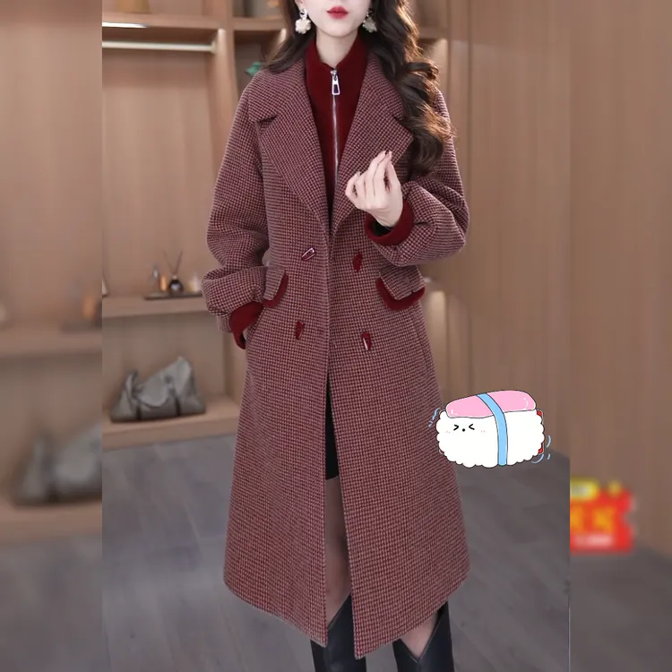 2025爆款时尚大气减龄休闲收腰显瘦韩版风衣洋气加棉外套