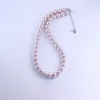 【小魏总珠宝】镀K金 曼塔玫瑰项链-10mm 40+5cm