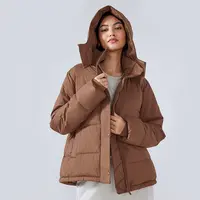 KUD秋冬保暖外套休闲连帽外套高端女款运动上衣DAW160