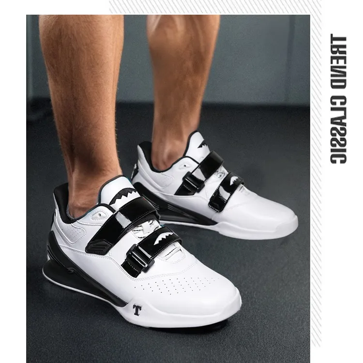 防滑深蹲鞋力量健身房专业举重鞋男女综合硬拉硬底通用支撑训练鞋