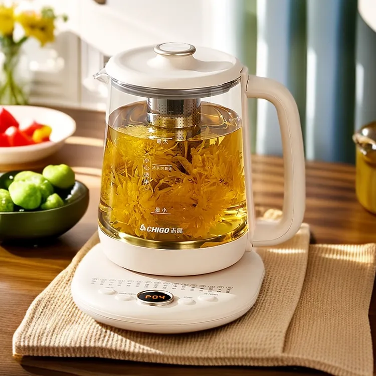 志高养生壶恒温热水壶电热烧水壶全自动玻璃耐高温泡花茶煮茶器