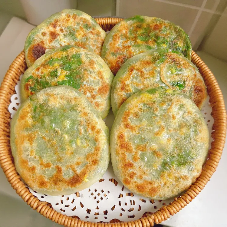 【抢24片】韭菜鸡蛋馅饼薄皮韭菜烧饼速冻早餐半成品韭菜盒子