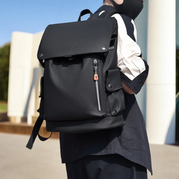 ChuongKaiye韩版学生书包双肩包2025新款防水防污潮流电脑包