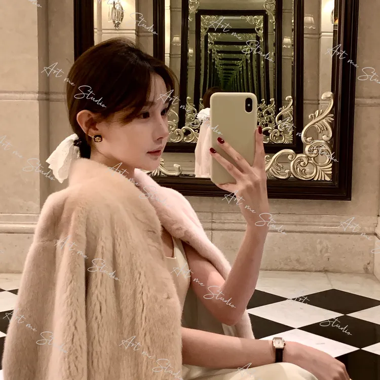 【ART ME】典藏级琎口天鹅绒水貂丹麦哥本哈根紫金级别皮草w24511a