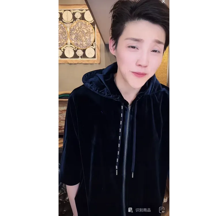 春款 上衣＋裤子 裤腰有弹性 丝绒套装 TZ0170