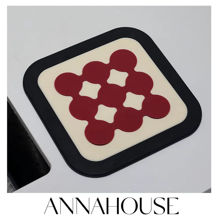 ANNAHOUSE磁吸硅胶防烫垫隔热垫餐桌垫防烫耐高温隔热锅垫碗垫NS