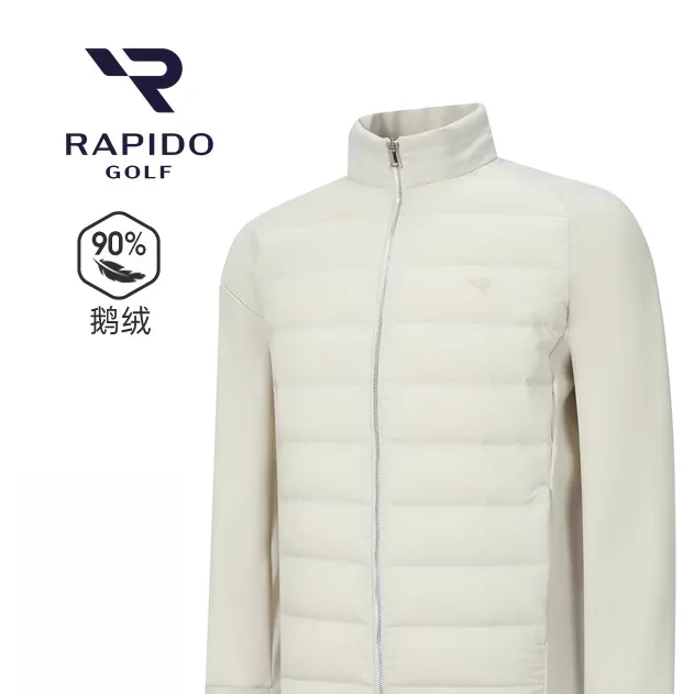 【新品】RAPIDO雳霹道25秋冬男高尔夫GOLF90%鹅绒羽绒服VN5976C61