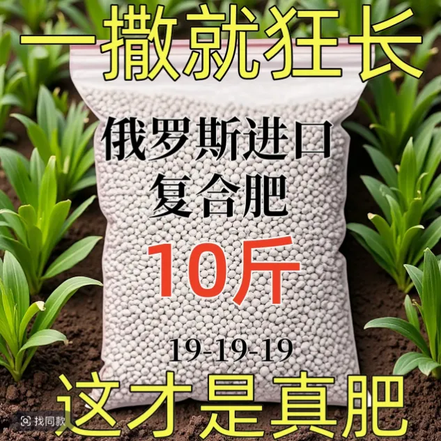 俄罗斯进口有机肥复合肥硫酸钾肥蔬菜肥花肥农用肥果树颗粒肥EF17