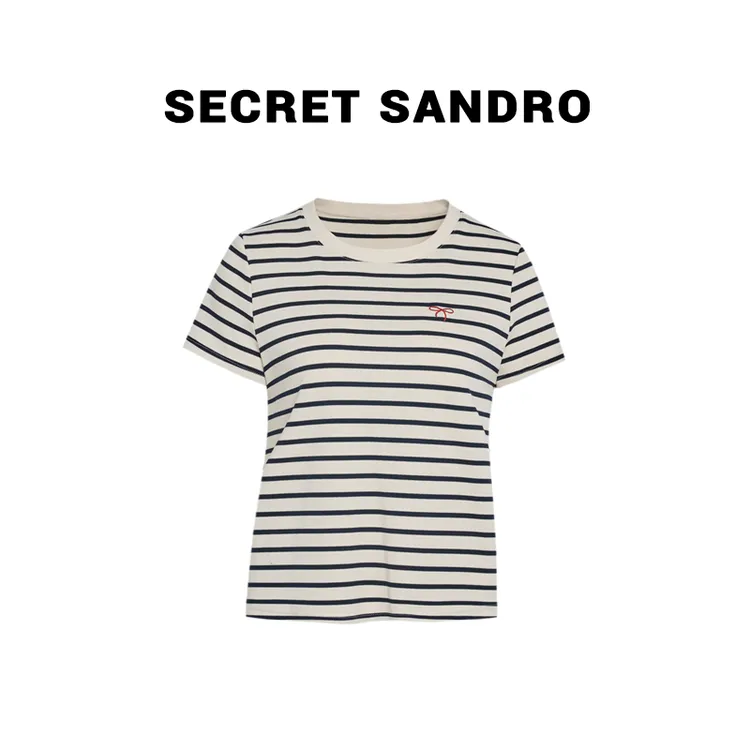 【Secret Sandro】 鸥小柒 T恤 T55213054Q