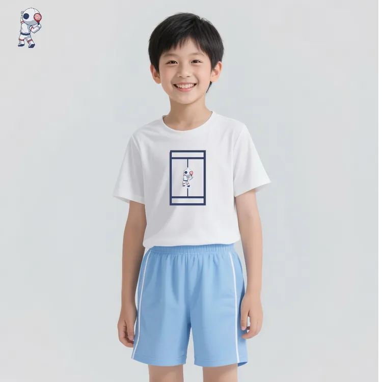 布士达宇航员少年网球T恤（男孩）