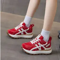 Z6119-圆头女运动休闲鞋潮鞋运动鞋时尚休闲鞋增高时尚