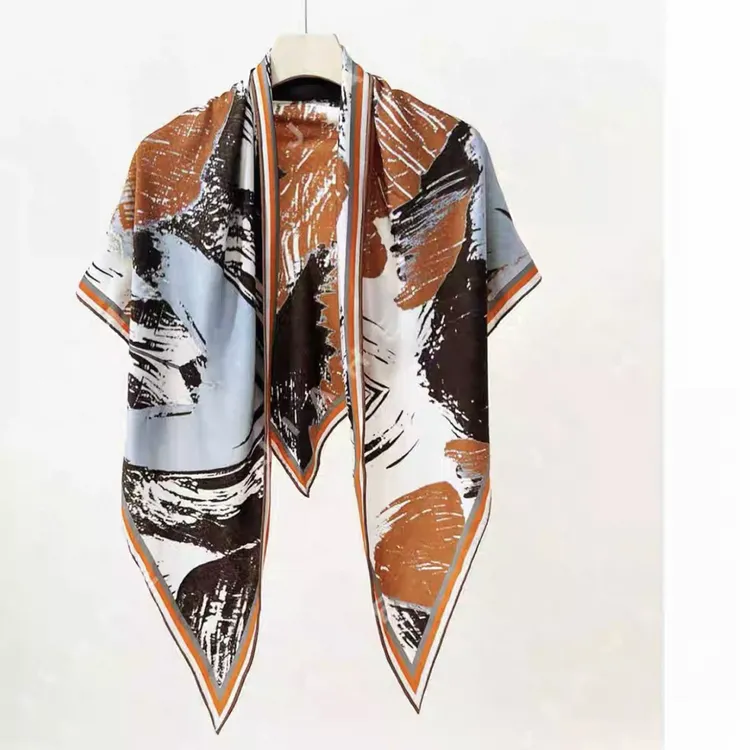 【幻色之境】羊毛三角巾100*200cm围巾丝巾女冬季披肩外搭新款M054