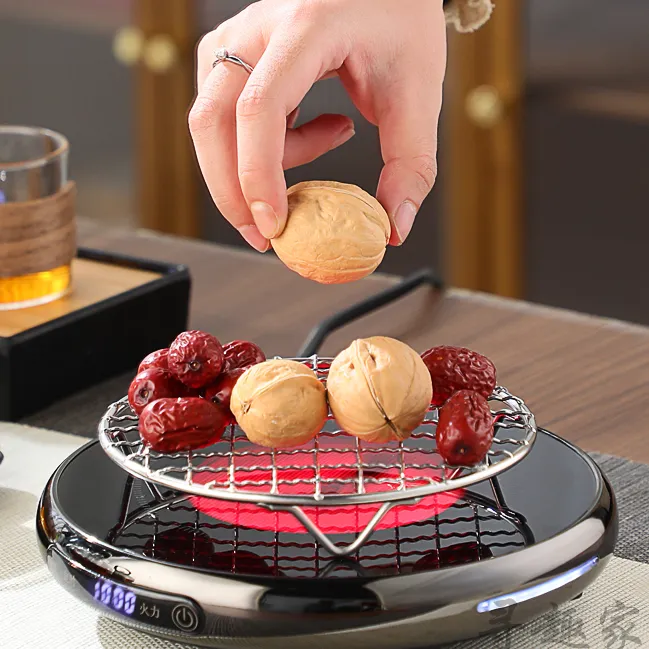 韩式烤网【直径16.5cm】304不锈钢【电陶炉/烧烤/围炉煮茶】烧烤网