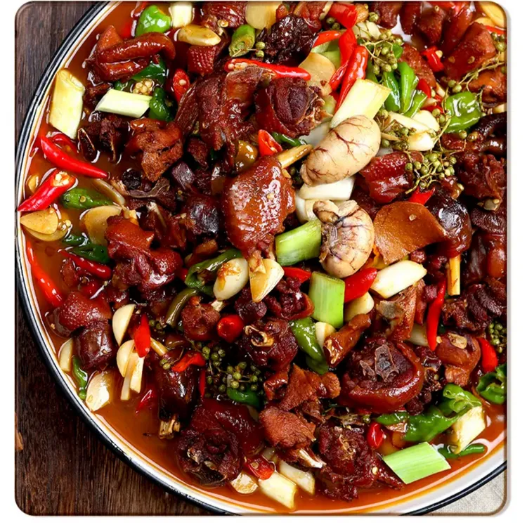 山东辣子鸡临沂地锅鸡临沂炒鸡沂蒙山走地鸡沂蒙美食