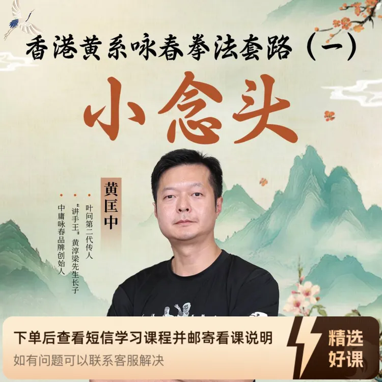 香港黄系咏春拳法套路（1）小念头【更新中】（留意短信解锁课程）