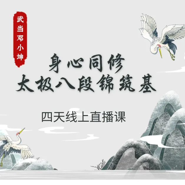 太极八段锦筑基提升四天线上直播课