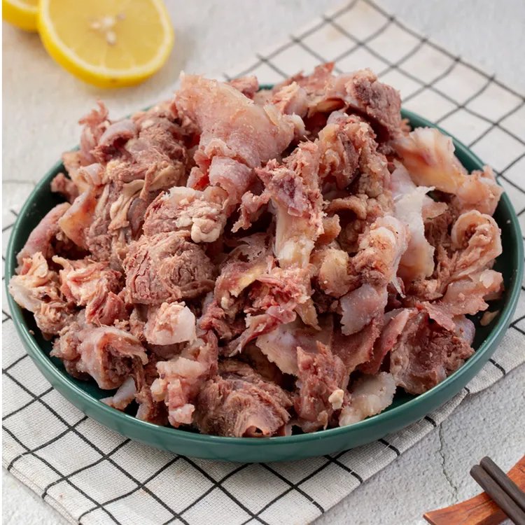 连云港小黄牛拆骨肉牛肉剔骨肉半成品冷冻商用新鲜牛脆骨带肉 3斤