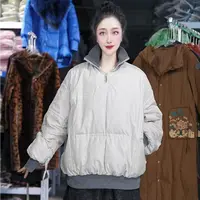 【鸭绒】冬季百搭时尚潮流休闲气质显瘦轻奢女款羽绒服1424