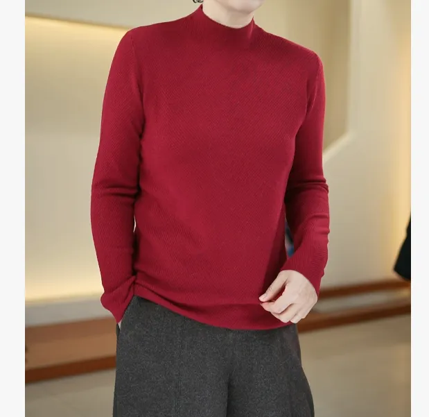 SKL-680【加厚扬子】超细羊毛常规保暖衣衫针织秋冬圆领长袖