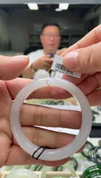 【闪购商品】和田玉手镯未镶嵌编码 1076圈口59-60