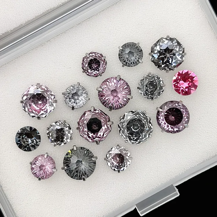 钛钢耳饰 暗黑萝莉RINGRING商店粉墨色耳骨钉养耳耳钉