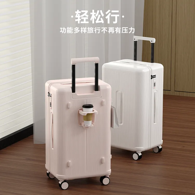 MARK FAIRWHALE/马克华菲纯PC新款可登机男女拉杆密码旅行行李箱