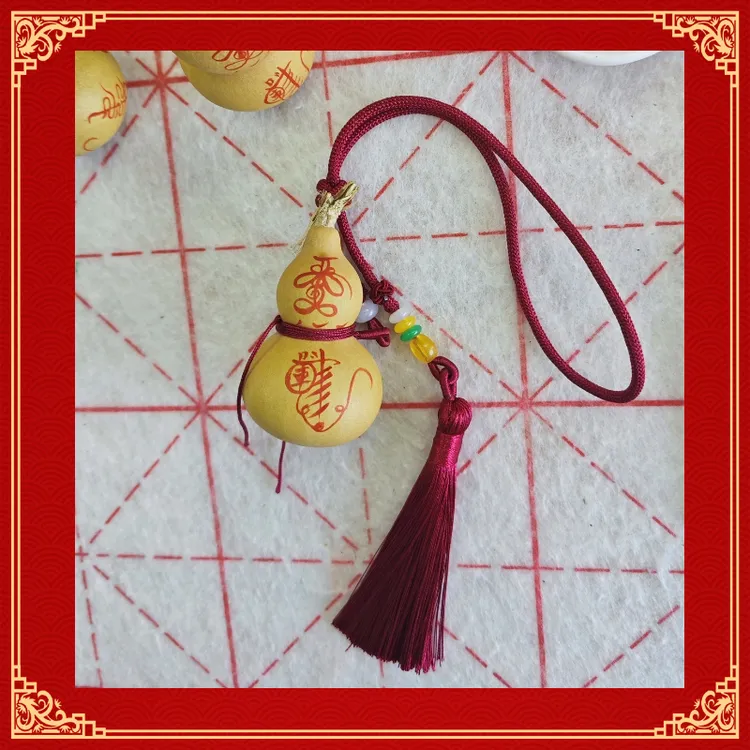 师傅推荐天然带龙头独把葫芦传统文玩福禄葫芦汽车挂饰墙壁挂饰