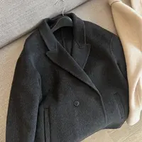 阿黎精选--------双面中长简约大衣
