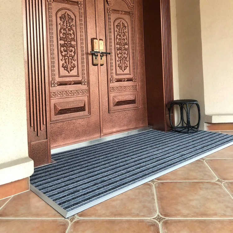 铝合金地垫门口进门脚垫门垫地毯酒店户外室外防滑防尘垫商用定制
