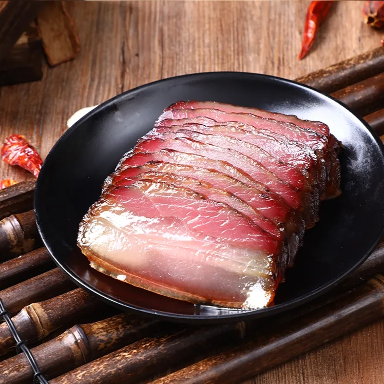 【渝山珍】重庆四川慢熏干香烟熏腊五花肉烟熏风味500g/包