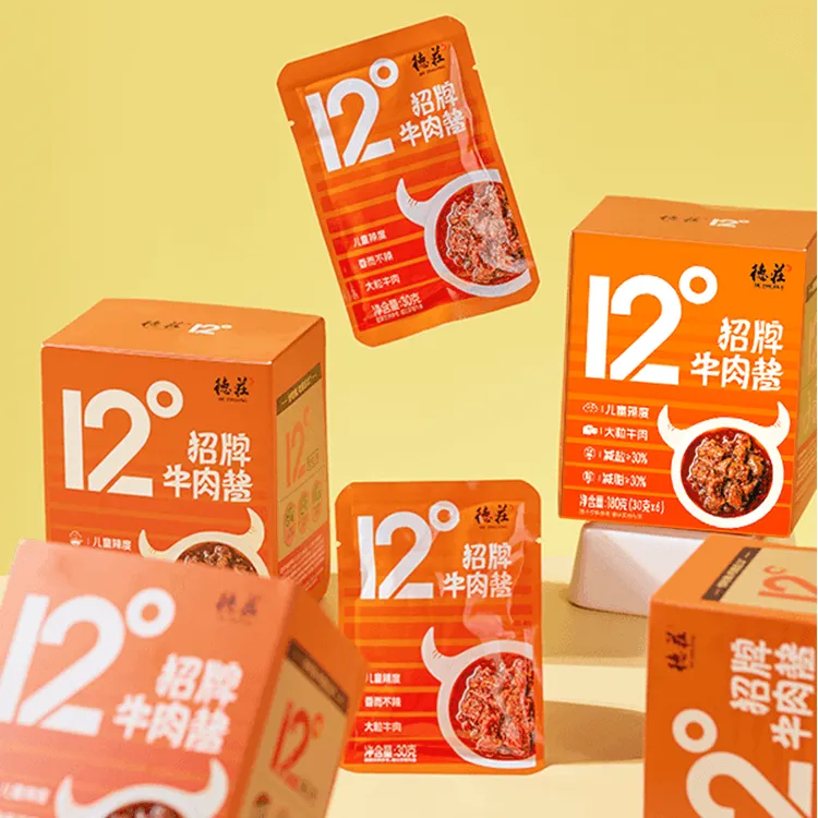德庄12°招牌牛肉酱招牌牛肉酱30g*6袋