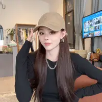 【晓溪服饰】字母刺绣软顶棒球帽显脸小简约百搭时尚鸭舌帽6103