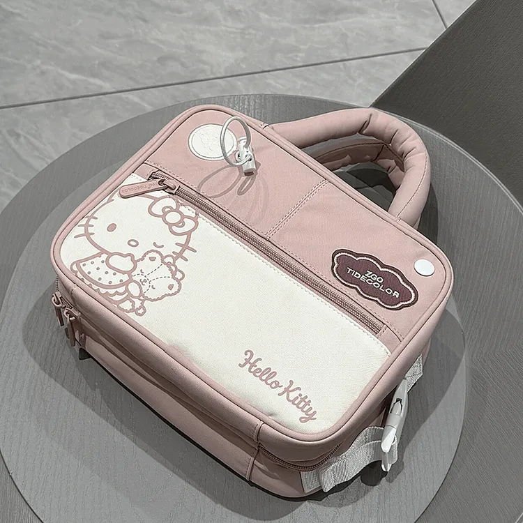 手提hellokitty化妆包洗漱收纳包便携式大容量2025新款高端旅行HR