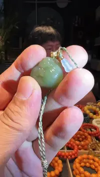 和田玉未镶嵌吊坠(不含链)挂件