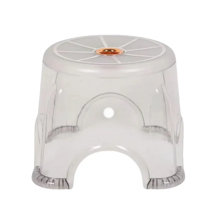 【1个装】家用加大加厚透明耐摔大号凳子