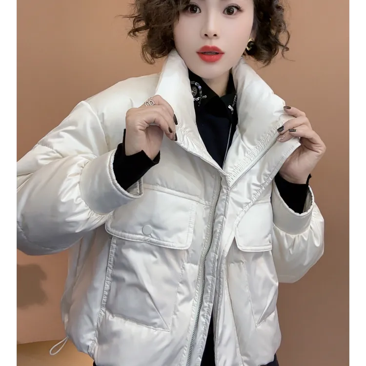 【大口袋】时尚休闲保暖大口袋羽绒服X28550