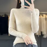 【梅姐专属】秋季新款高领百搭羊毛衫YM-QHMDS-835