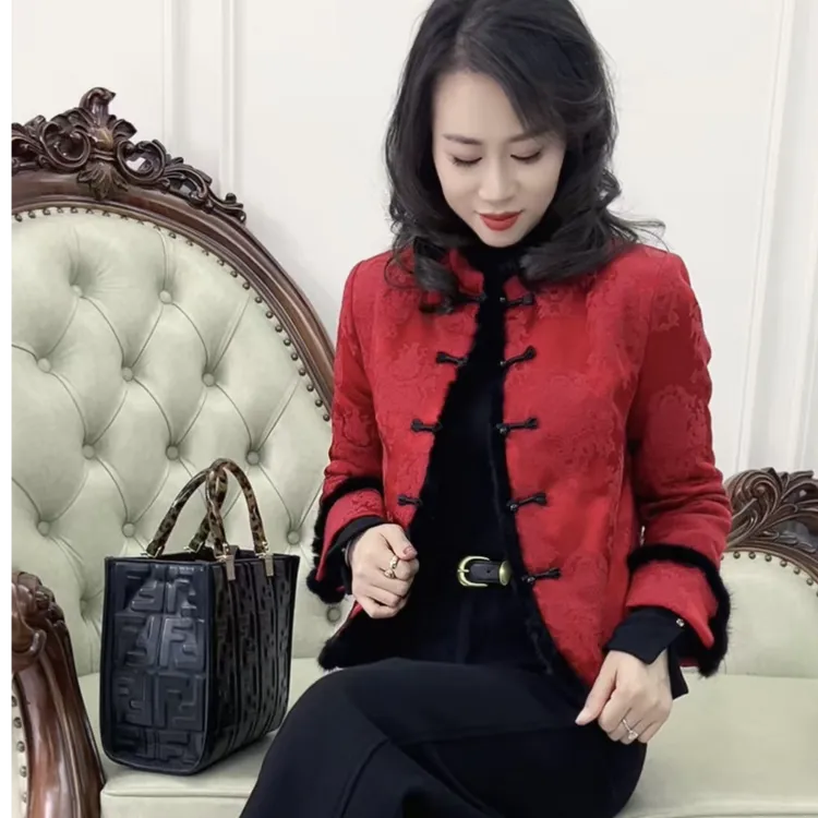 晗姐服饰 潮流百搭 加棉单件外套 8058