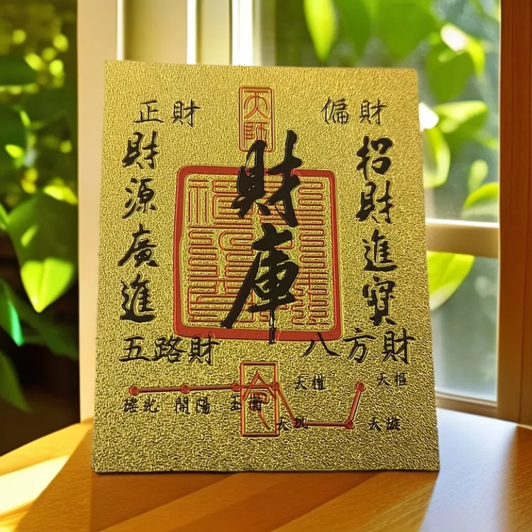 【20张/10张/5张/3张/1张】上乘寓意财库卡饰手机贴家居创意饰品