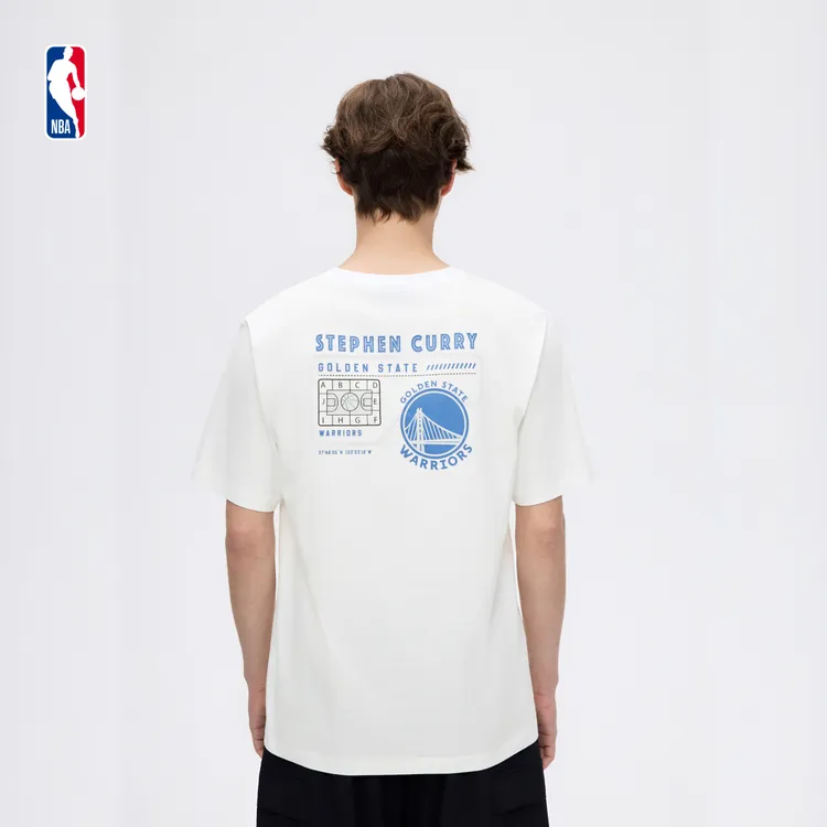 【已聚合】NBA官方斯蒂芬库里圆领简约纯棉短袖T恤