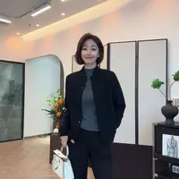 FIOG LOVE【都市女神】羊毛混纺挺括新中式立体剪裁外套YP122