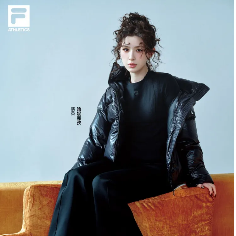 【高鹅绒量】Fila/斐乐飞羽女冬羽绒服抗寒锁绒锁温户外A11W541916F