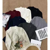 艳艳精选~~洋气中领百搭针织衫