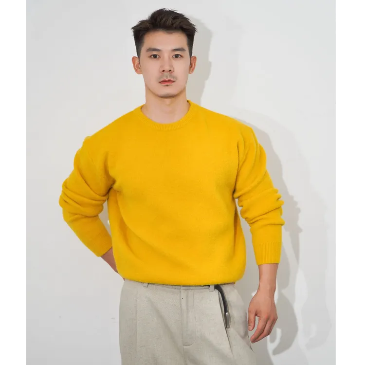 Adresscode 多巴胺原色毛衣/重磅亲肤柔感套头百搭打底衫 FL-4668