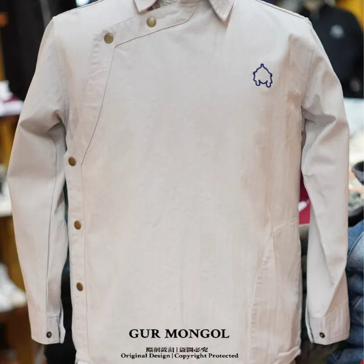 GUR MONGOL 骑士衬衫蒙古元素衬衫