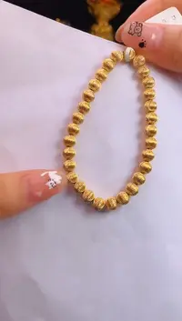 手链18K金18K金猫眼手串