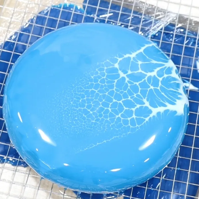 通用淋面 豹纹淋面细节核心讲解 淋面这个足够了 不含慕斯制作