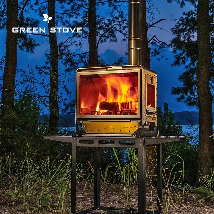25新品绿炉桌面大师Max Table Master 户外柴火炉露营帐篷取暖炉