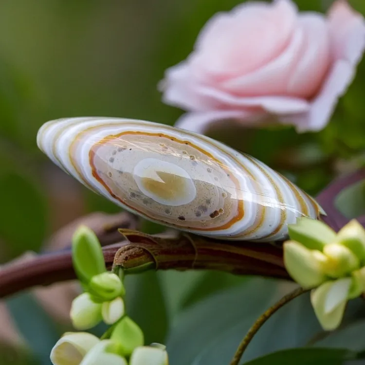 天然巴西玛瑙 一眼光明天珠 尺寸：53*17.5男女通戴锁骨珠吊坠